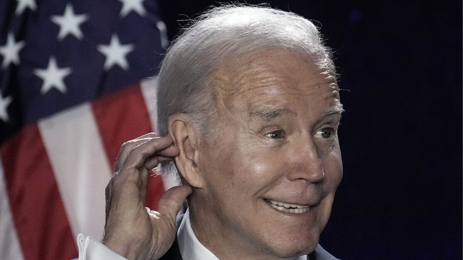 Biden Trump is the "sitting president" who "want's to see the economy
