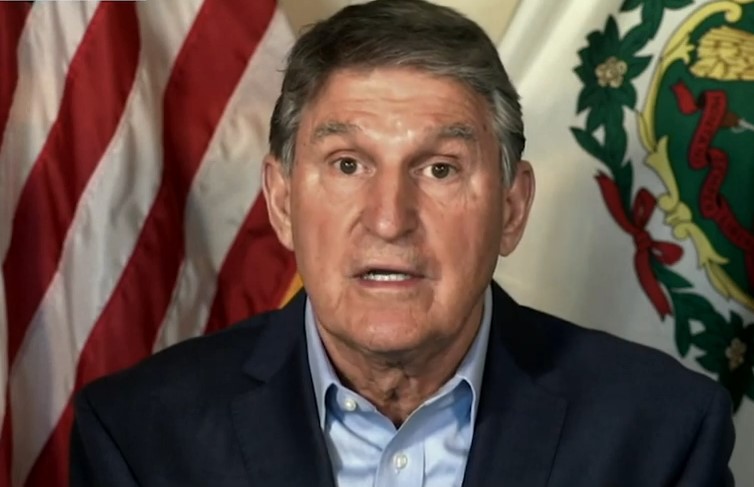 Senator Joe Manchin from West Virginia made it clear he'll back the next U.S. president, no matter which party they come from