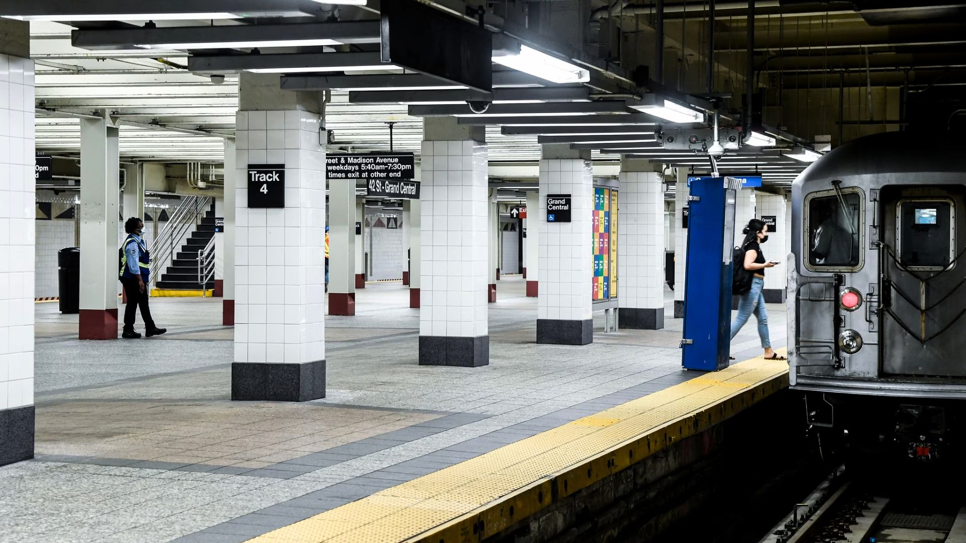 Governor Kathy Hochul of New York announced she's sending the National Guard to help out in the New York City subway
