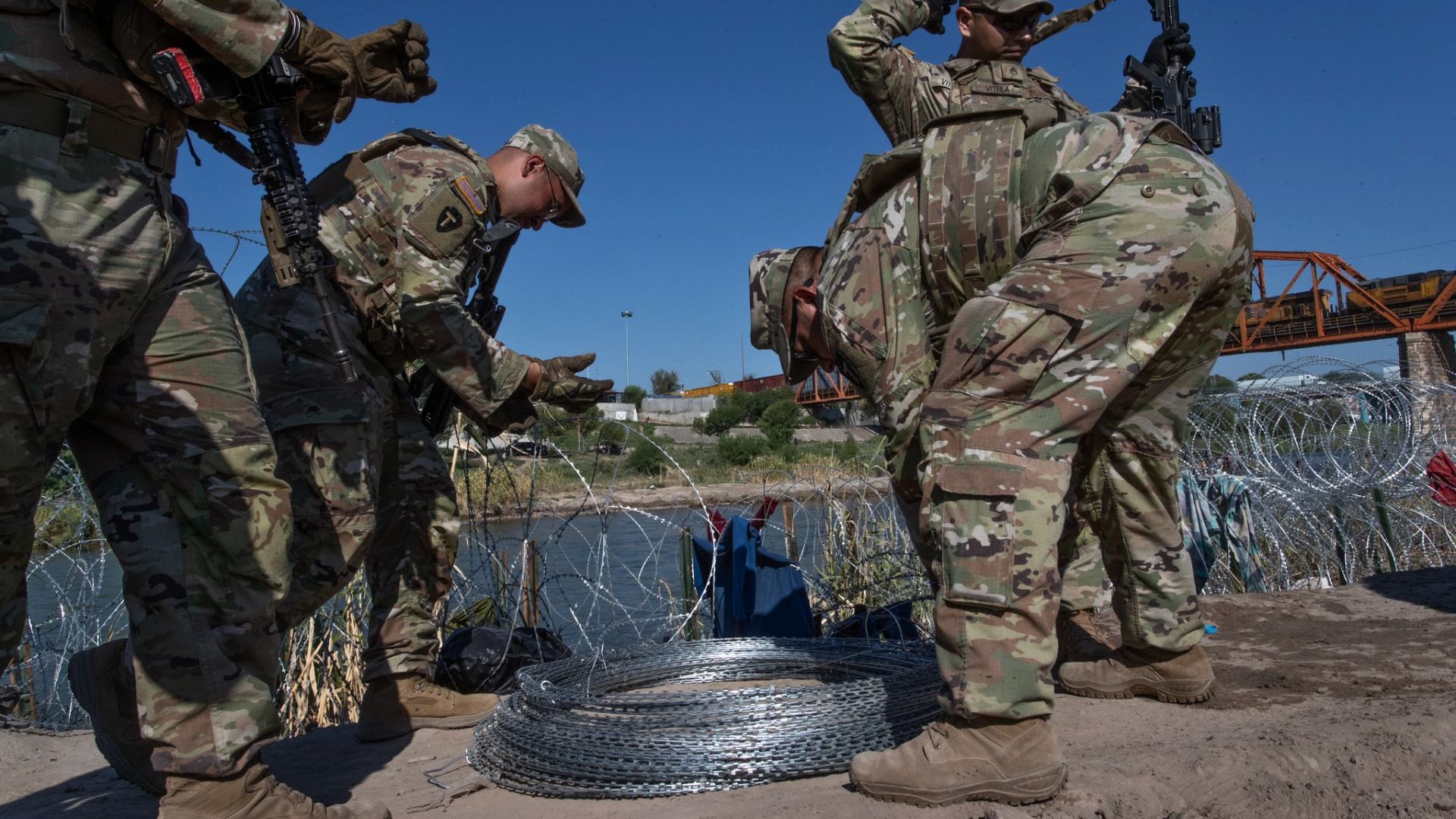 A survey shows that most of American voters that the U.S. should prioritize its border security over foreign engagements.