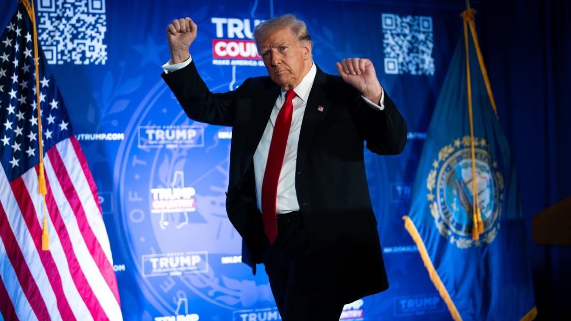 Trump leads Biden in all key swing states, February poll shows