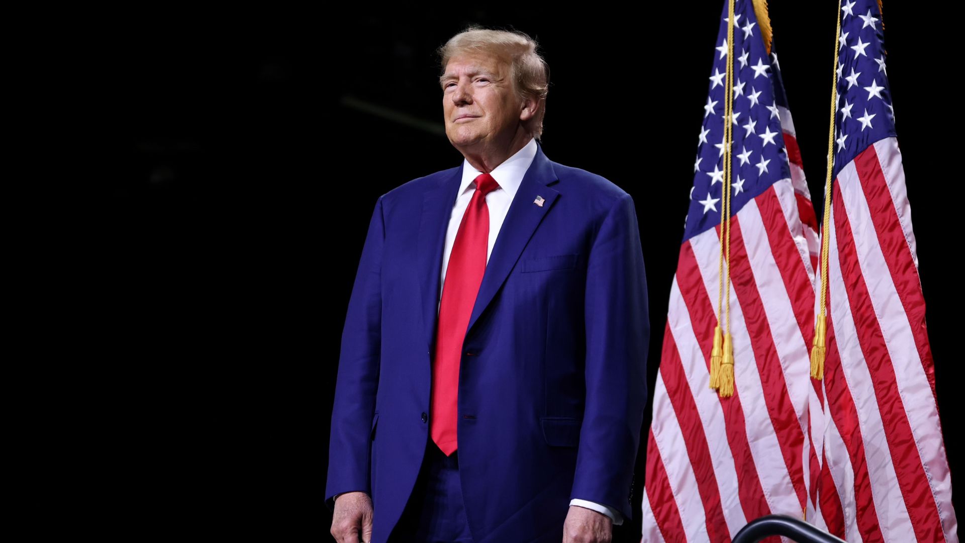 Trump on Truth Social said the state of New York is on the list, saying that he has heavy play in an effort to get support from NY.