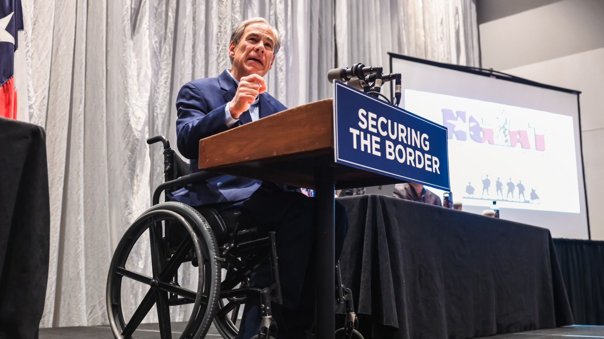 Donald Trump has been vocal in criticizing President Biden and White House administration, while incident in Texas and California continue