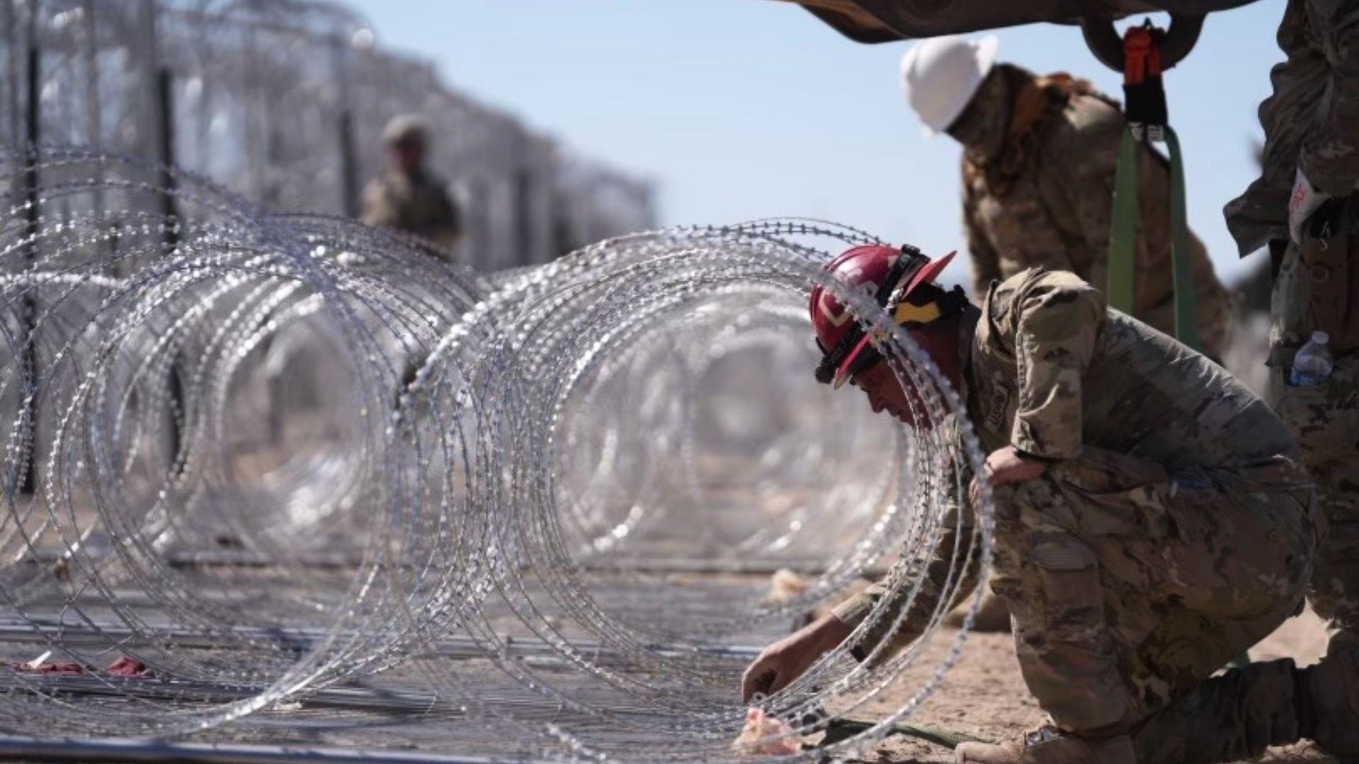 Donald Trump has been vocal in criticizing President Biden and White House administration, while incident in Texas and California continue