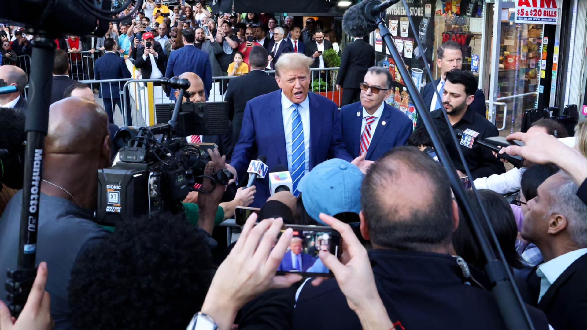 Voters in seven key swing states indicated that a guilty verdict for Trump in his New York trial wouldn't change their support for him