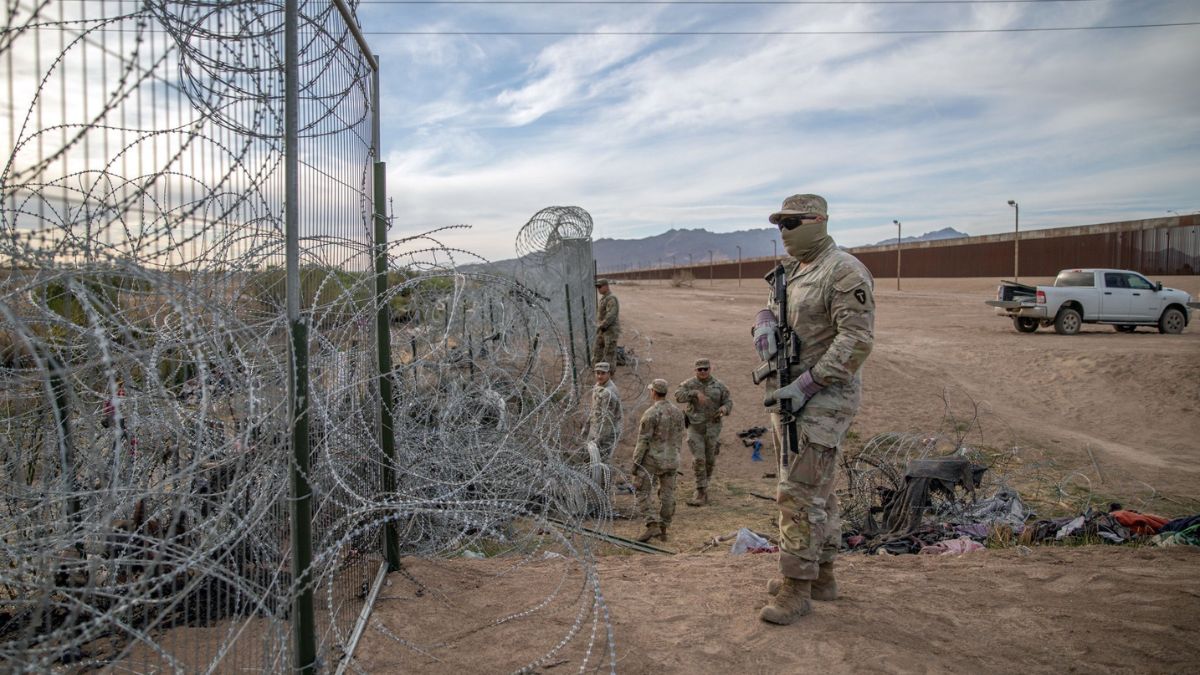Migrants seek to be taken in by federal border patrol agents because they know that they will be more lenient than Texas state guards