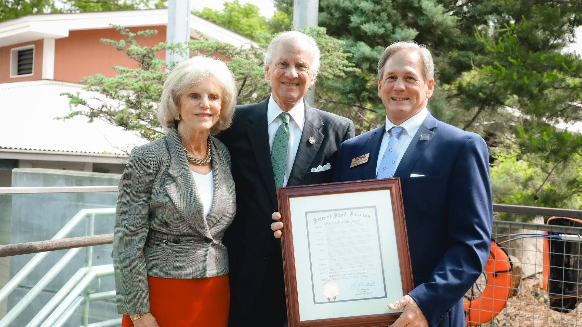 On Friday, April 26, Governor Henry McMaster joined zoo leaders to commemorate the 50th anniversary of Riverbanks Zoo and Garden in Columbia