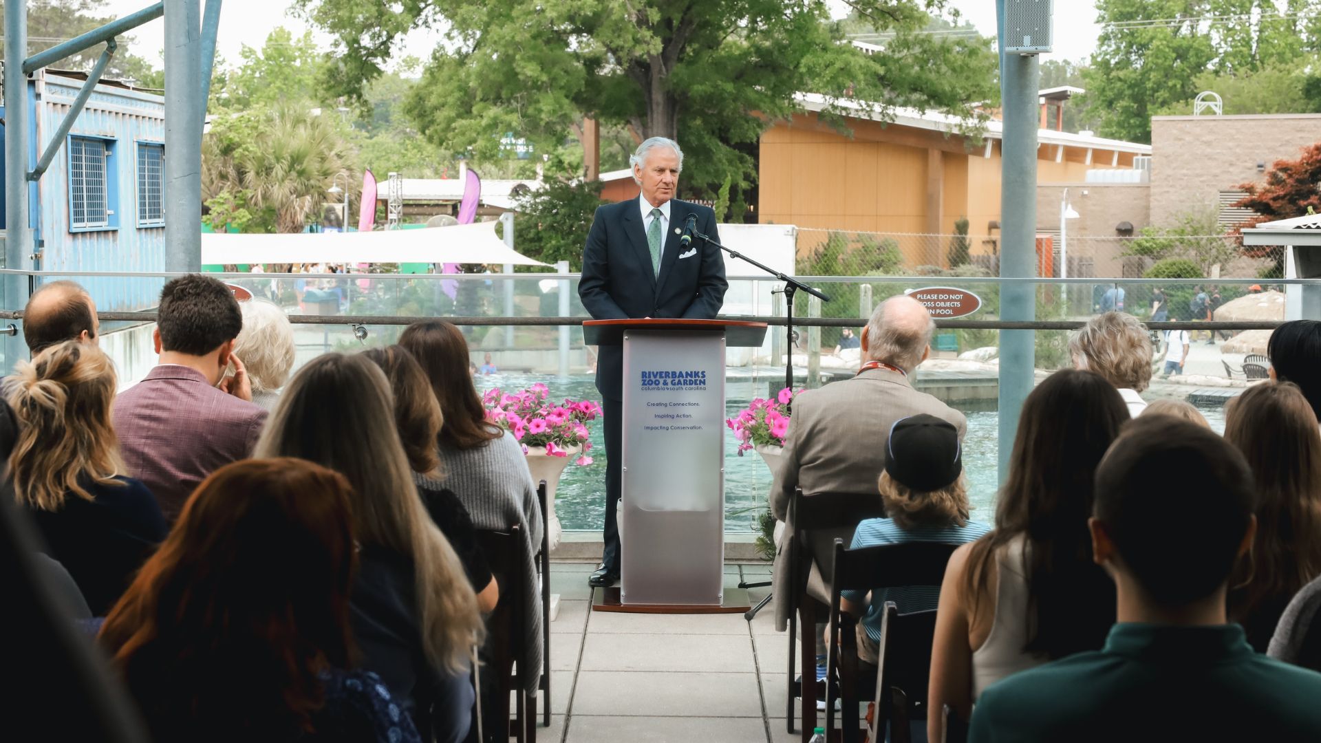 On Friday, April 26, Governor Henry McMaster joined zoo leaders to commemorate the 50th anniversary of Riverbanks Zoo and Garden in Columbia