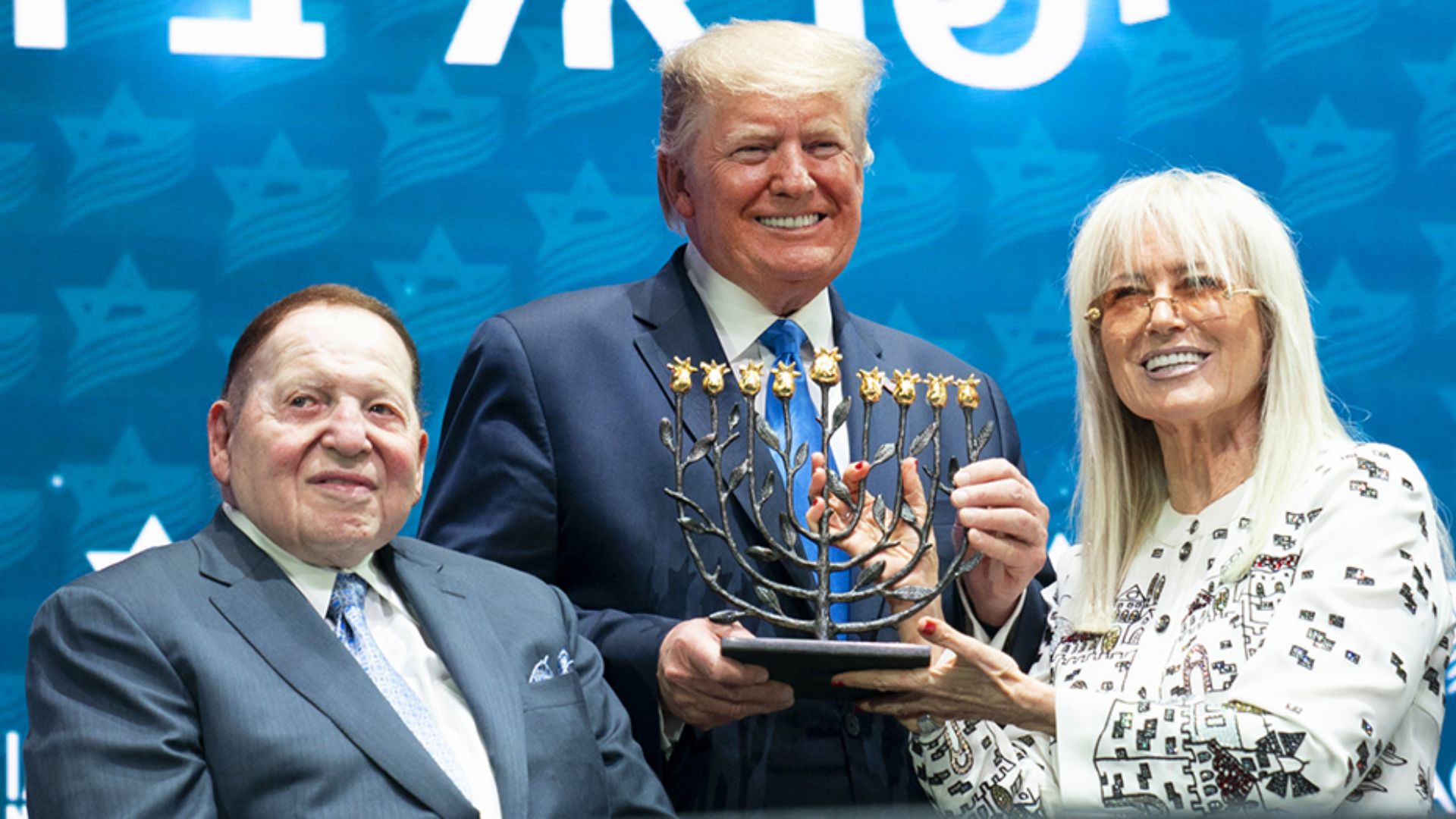 Miriam Adelson, who, together with her late husband Sheldon Adelson, was the top contributor to Trump's campaign in 2020 with $90 million