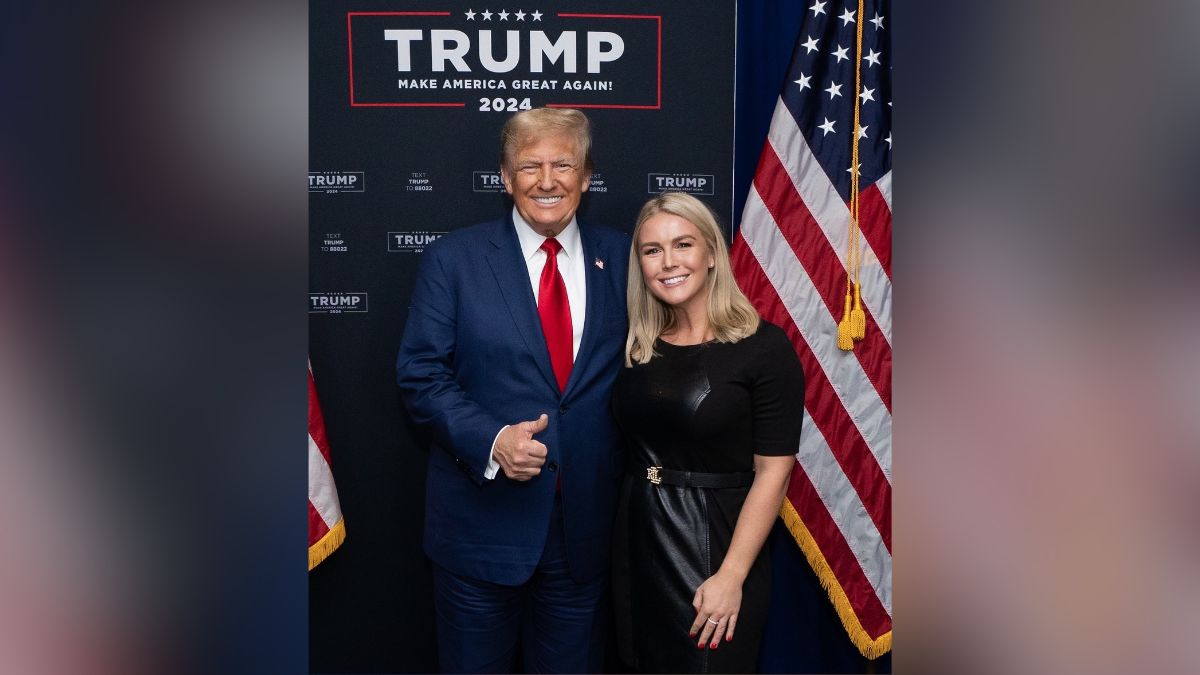 "President Trump has never been in a stronger position to win. He is tough. He is tenacious.," Karoline Leavitt said in an interview