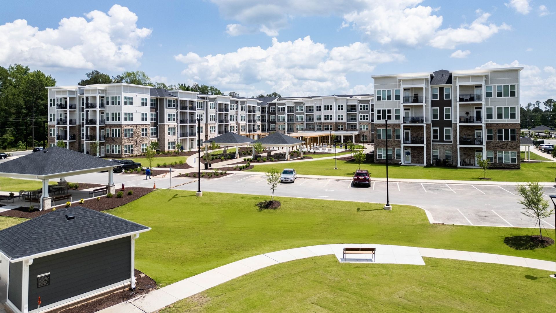 Dominium has just launched its affordable housing project in South Carolina, named Haven at Congaree Pointe, a new 198-unit community