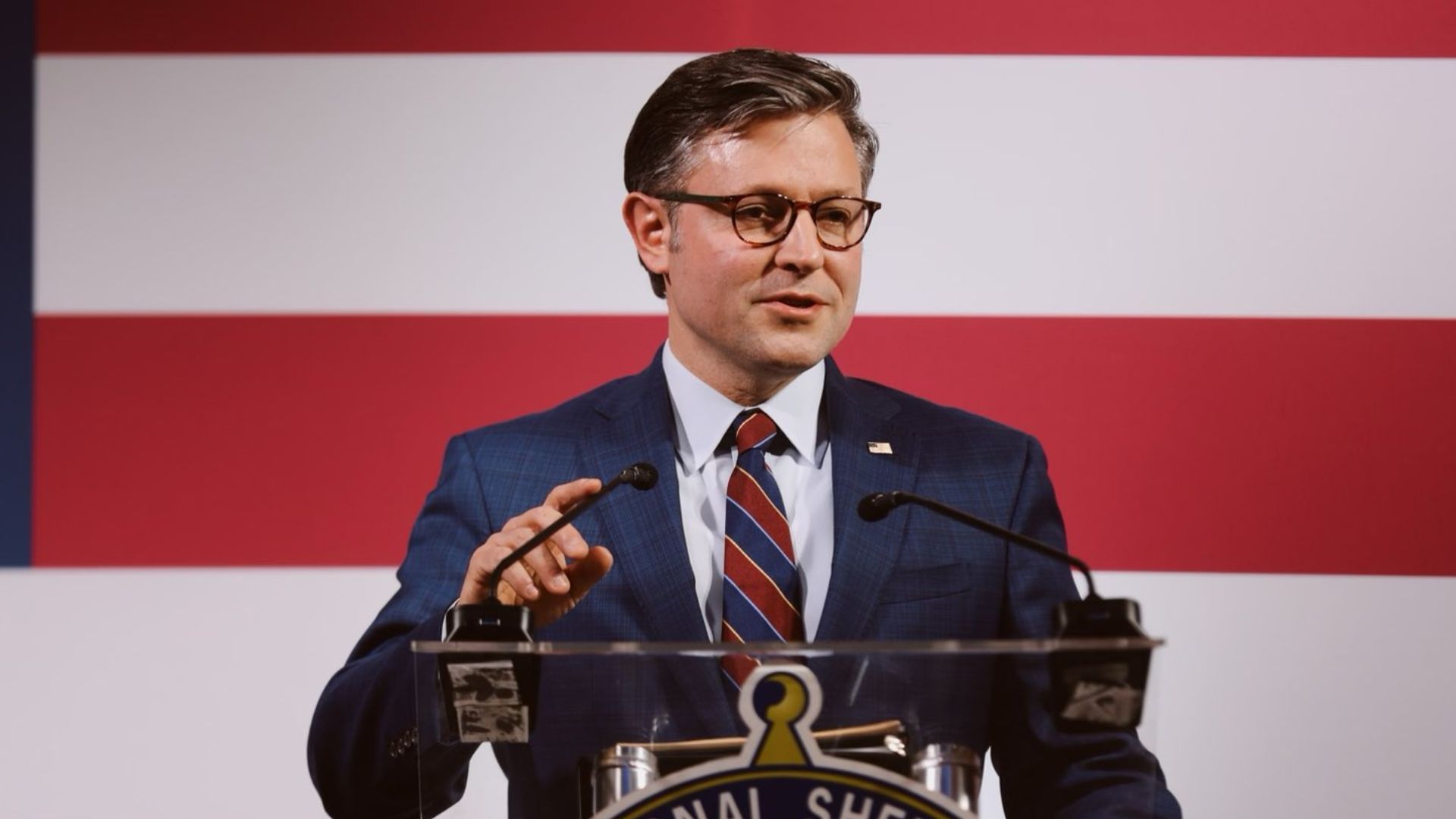 House Speaker Mike Johnson became the latest prominent Republican to step into the spotlight defending Trump in New York hush-money case