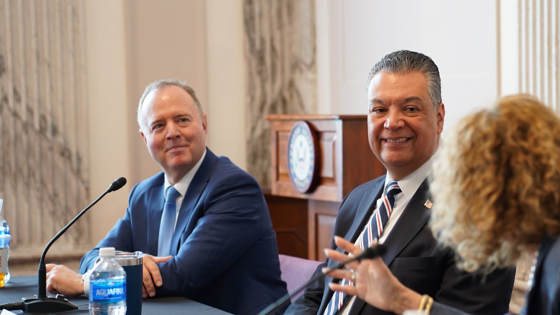 Padilla shared a New York Times report stating that the Justice Department had ended its criminal probe into Powell, an inquiry that had become a major obstacle in the Senate confirmation process for Kevin Warsh, President Donald Trump’s pick to become the next Federal Reserve chair.