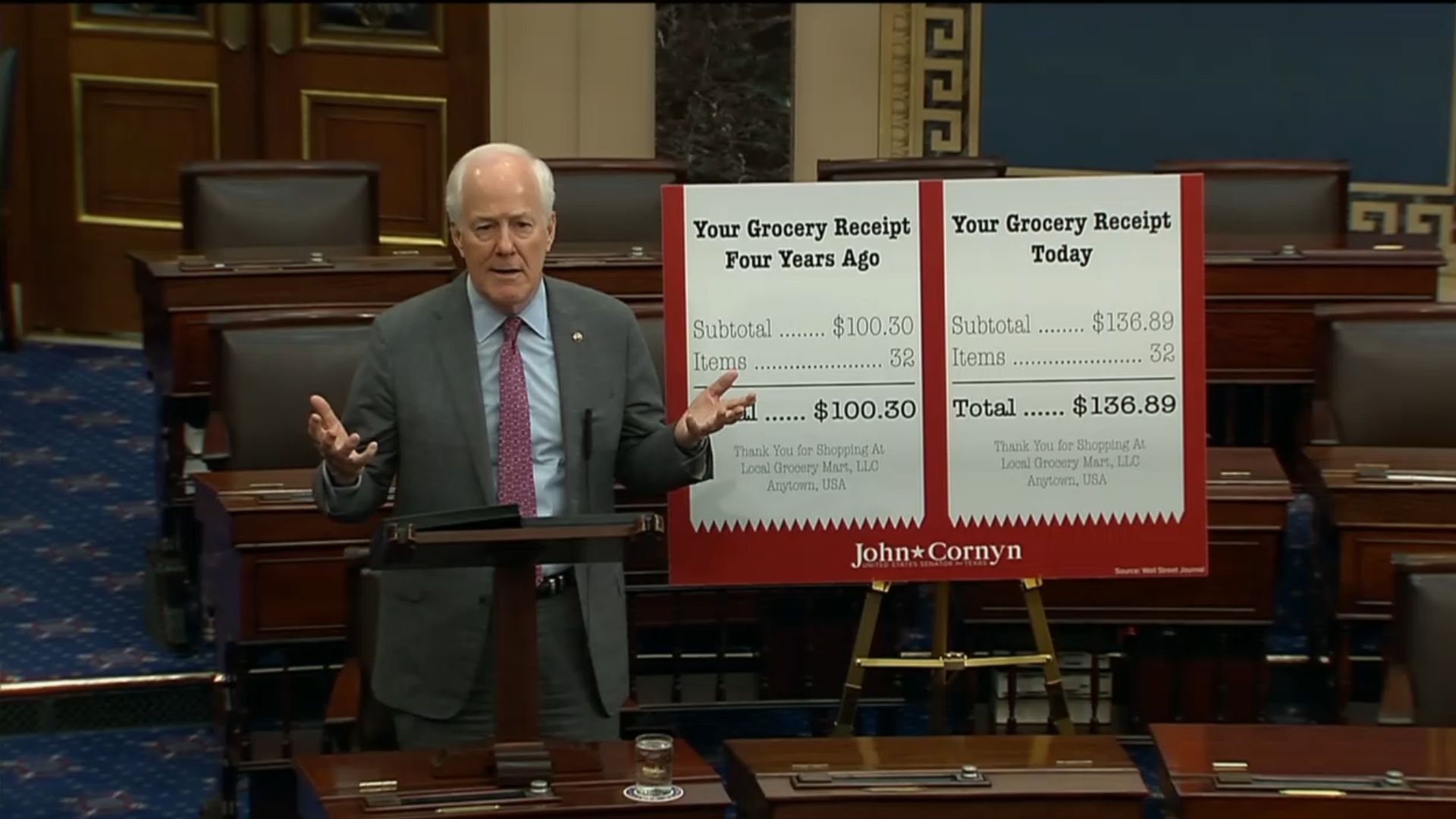Texas Senator John Cornyn is again under fire online after a social media exchange over high prices in America turned into a broader argument about his long record in office, Republican frustration, and the cost-of-living pressure still weighing on many families