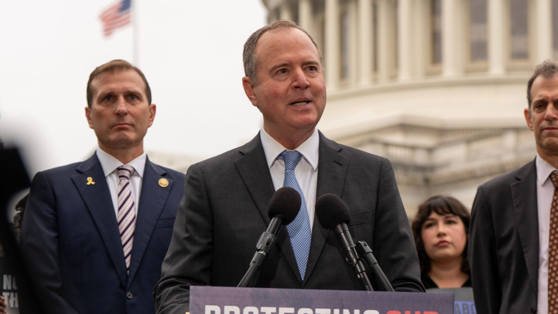California Senator Adam Schiff placed FEMA funding back in the middle of a heated Senate fight Thursday, arguing that states hit by fires, floods and other disasters should not be left waiting while already-approved federal aid remains delayed.