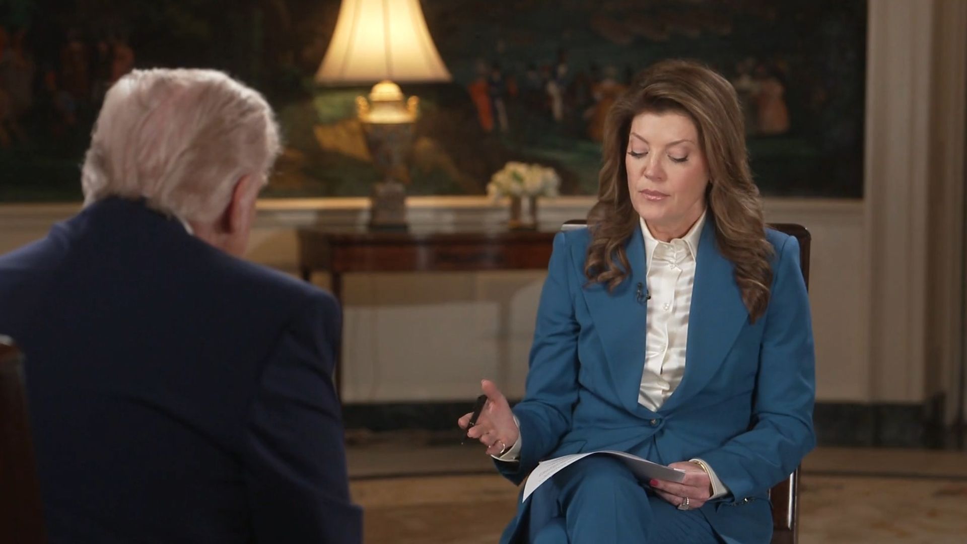 President Donald Trump’s already tense relationship with CBS News and “60 Minutes” flared again Sunday night, this time during an interview centered partly on the investigation into the White House Correspondents’ Dinner shooting and the alleged writings of the suspect.