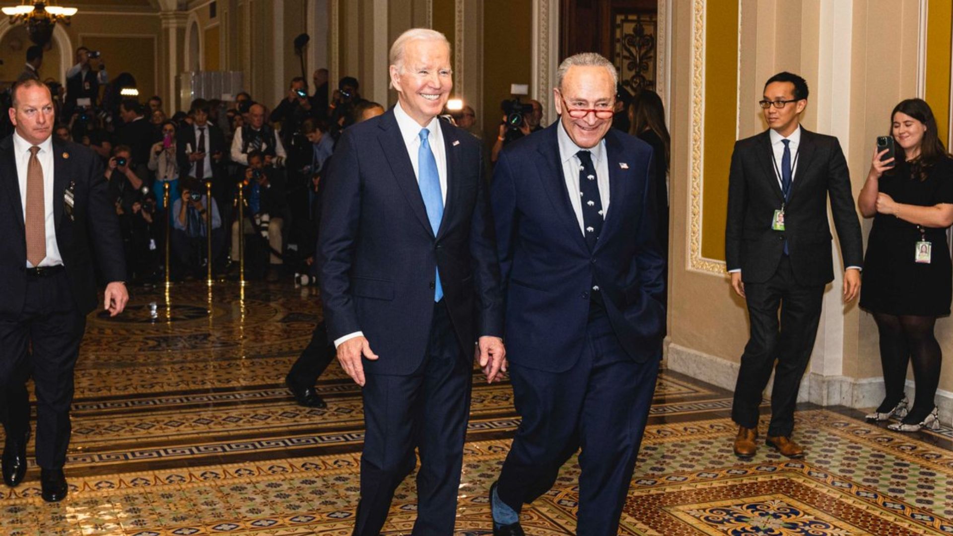 Sen. Chuck Schumer’s brief message of concern after the shooting scare at the White House Correspondents’ Dinner quickly turned into a political flashpoint, as critics on X flooded the New York Senator’s replies and accused Democratic leaders of helping create the tense climate they were now condemning.