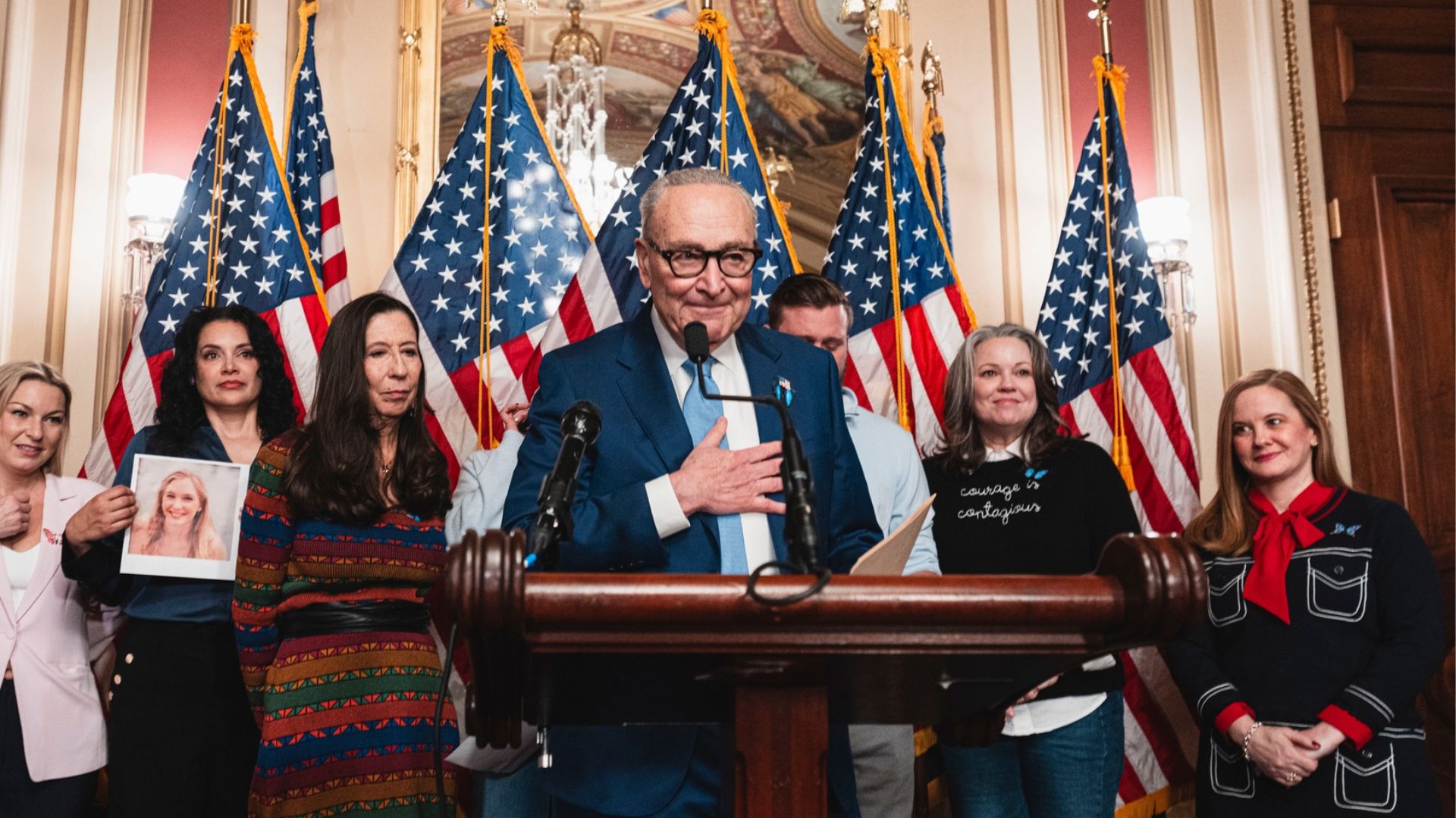 Sen. Chuck Schumer’s brief message of concern after the shooting scare at the White House Correspondents’ Dinner quickly turned into a political flashpoint, as critics on X flooded the New York Senator’s replies and accused Democratic leaders of helping create the tense climate they were now condemning.