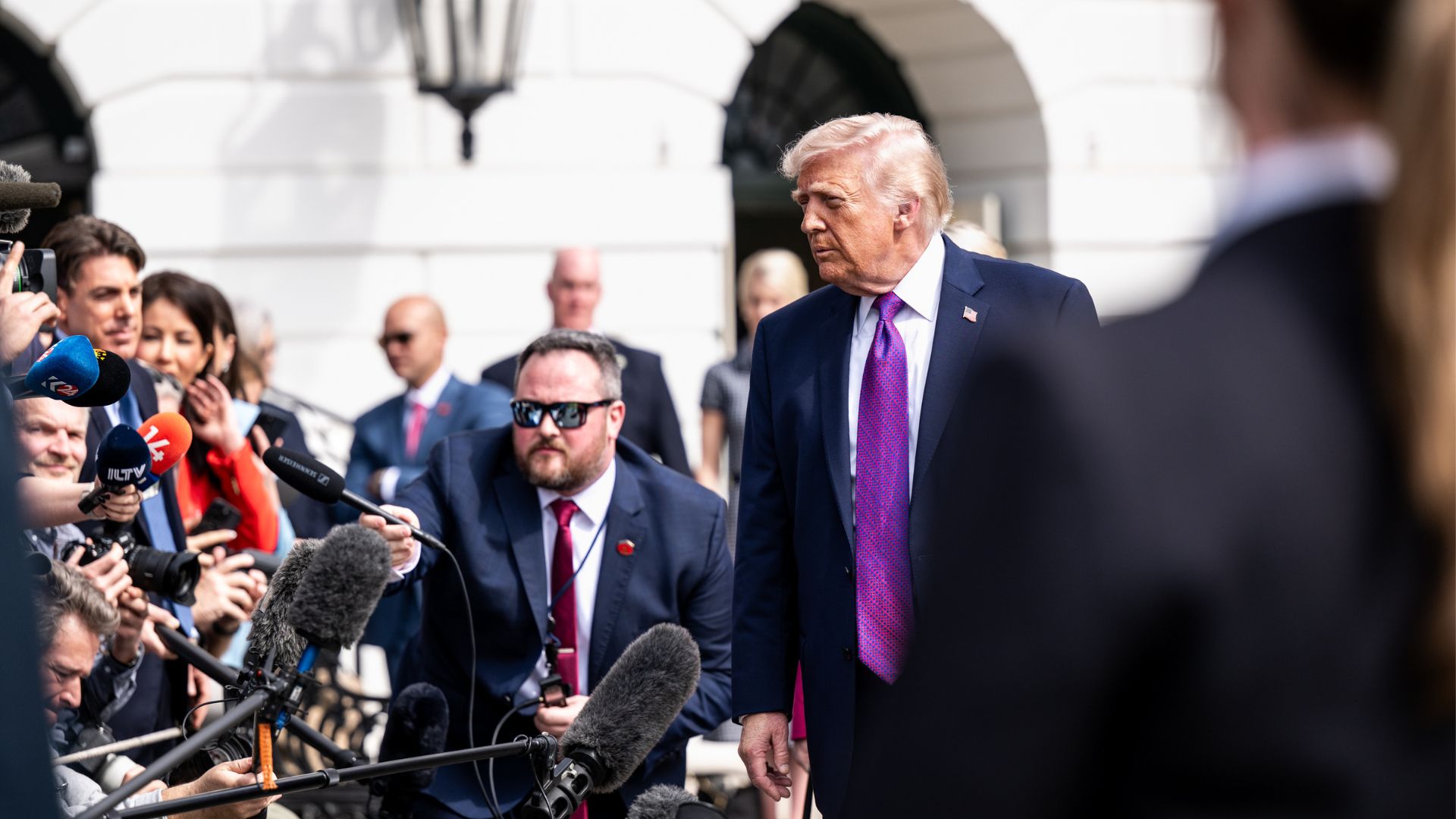 Trump is now turning a period of military tension abroad into another fierce confrontation over media coverage at home.