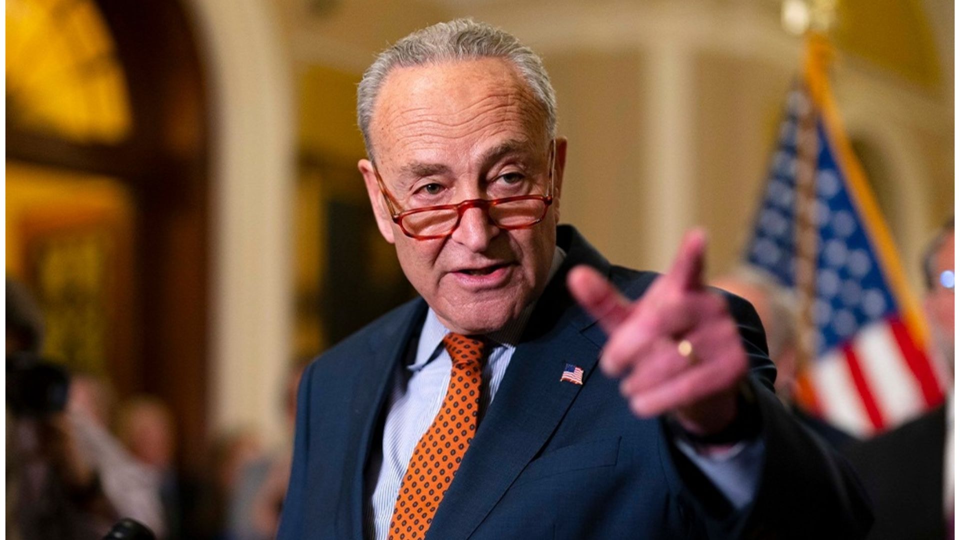 Senate Democratic Leader Chuck Schumer’s latest attack on President Donald Trump’s China diplomacy has ignited a fierce online backlash.