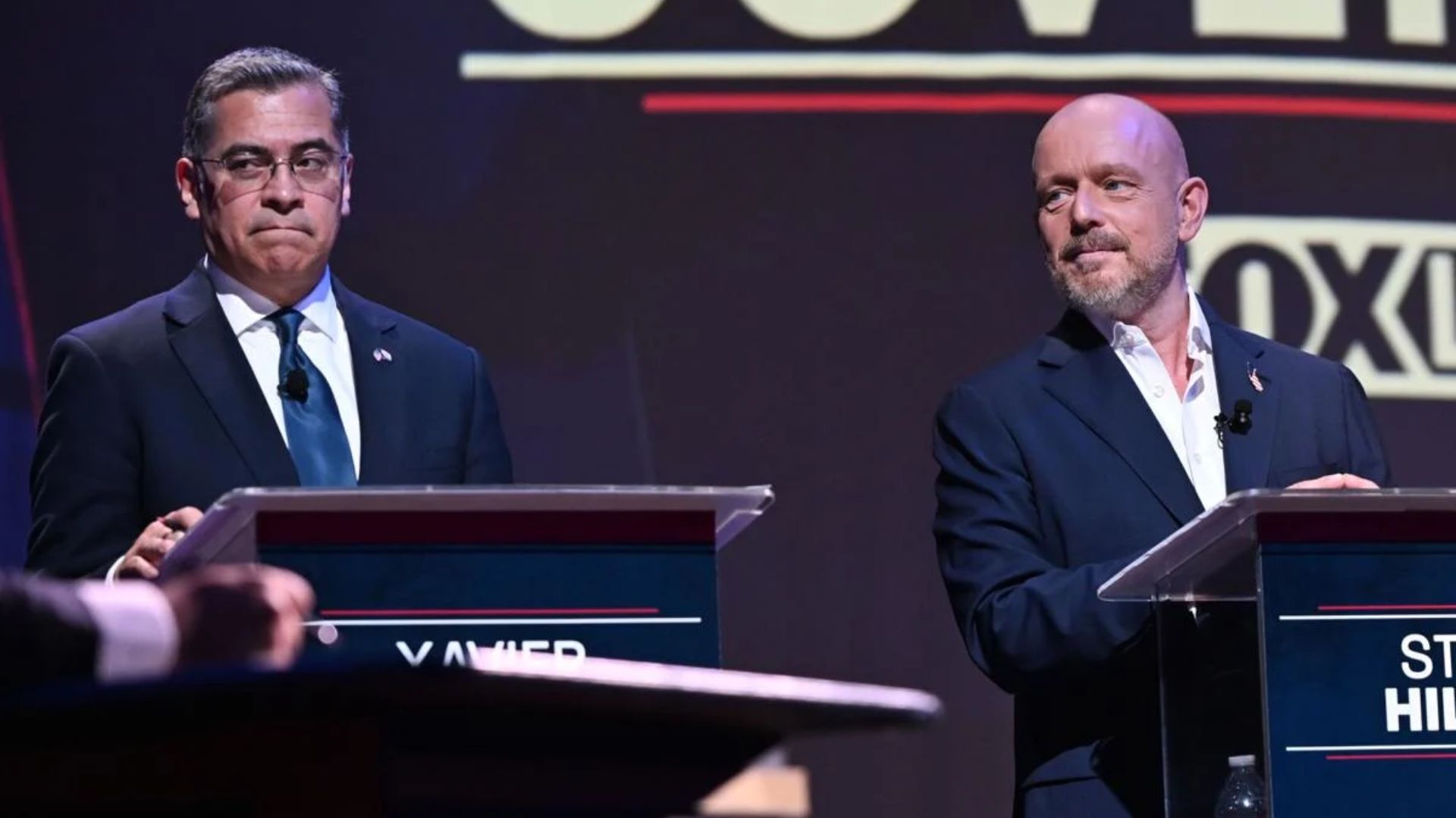 Xavier Becerra entered Thursday night’s California governor’s debate already carrying the weight of a damaging legal cloud around his campaign. By the time the forum began, that cloud had moved directly onto the stage.
