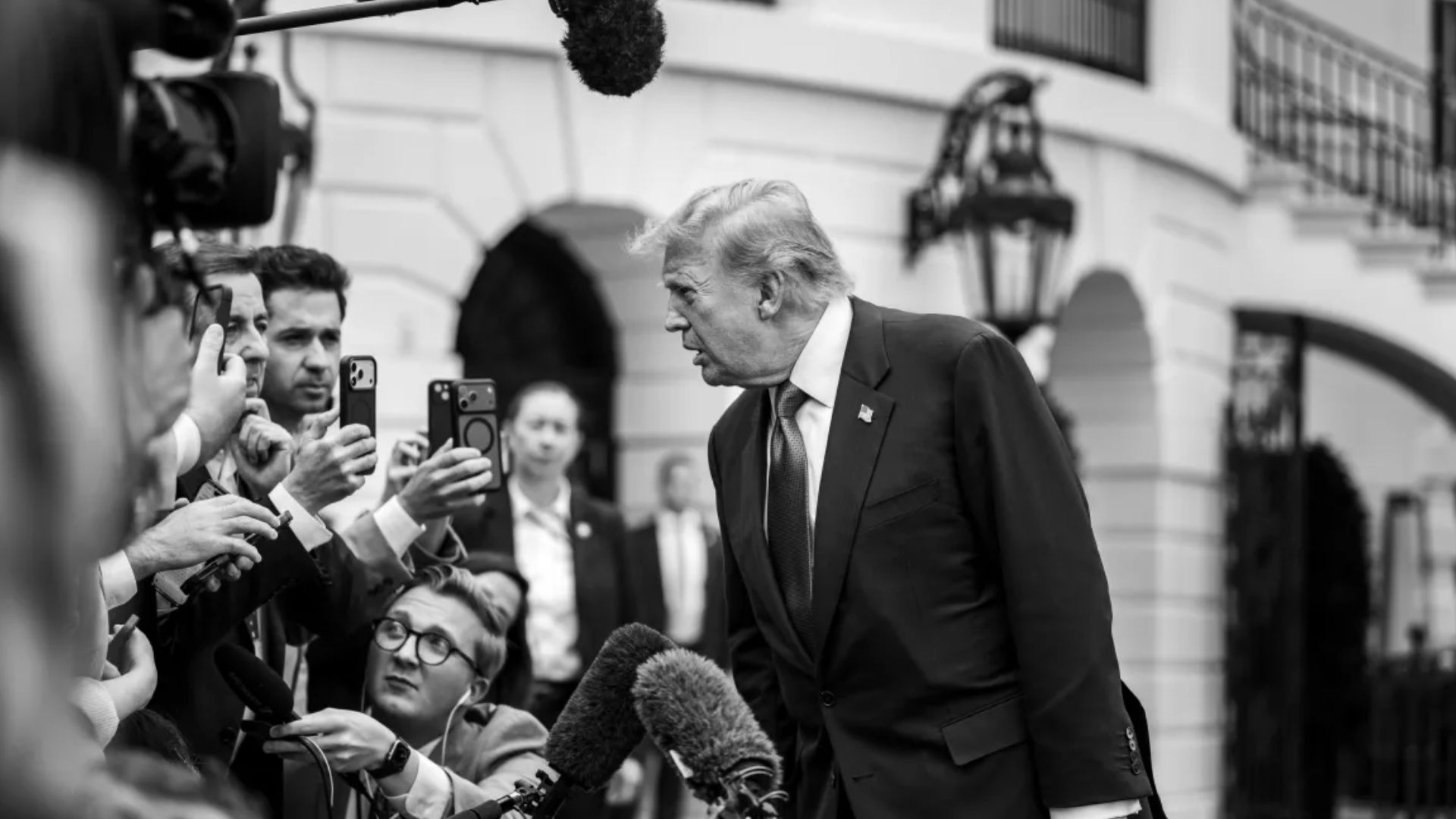 After Trump told reporters outside the White House that Americans’ financial situation was “not even a little bit” a factor in his Iran negotiations, Schumer reposted the clip on X with a blunt response: “We can tell.”