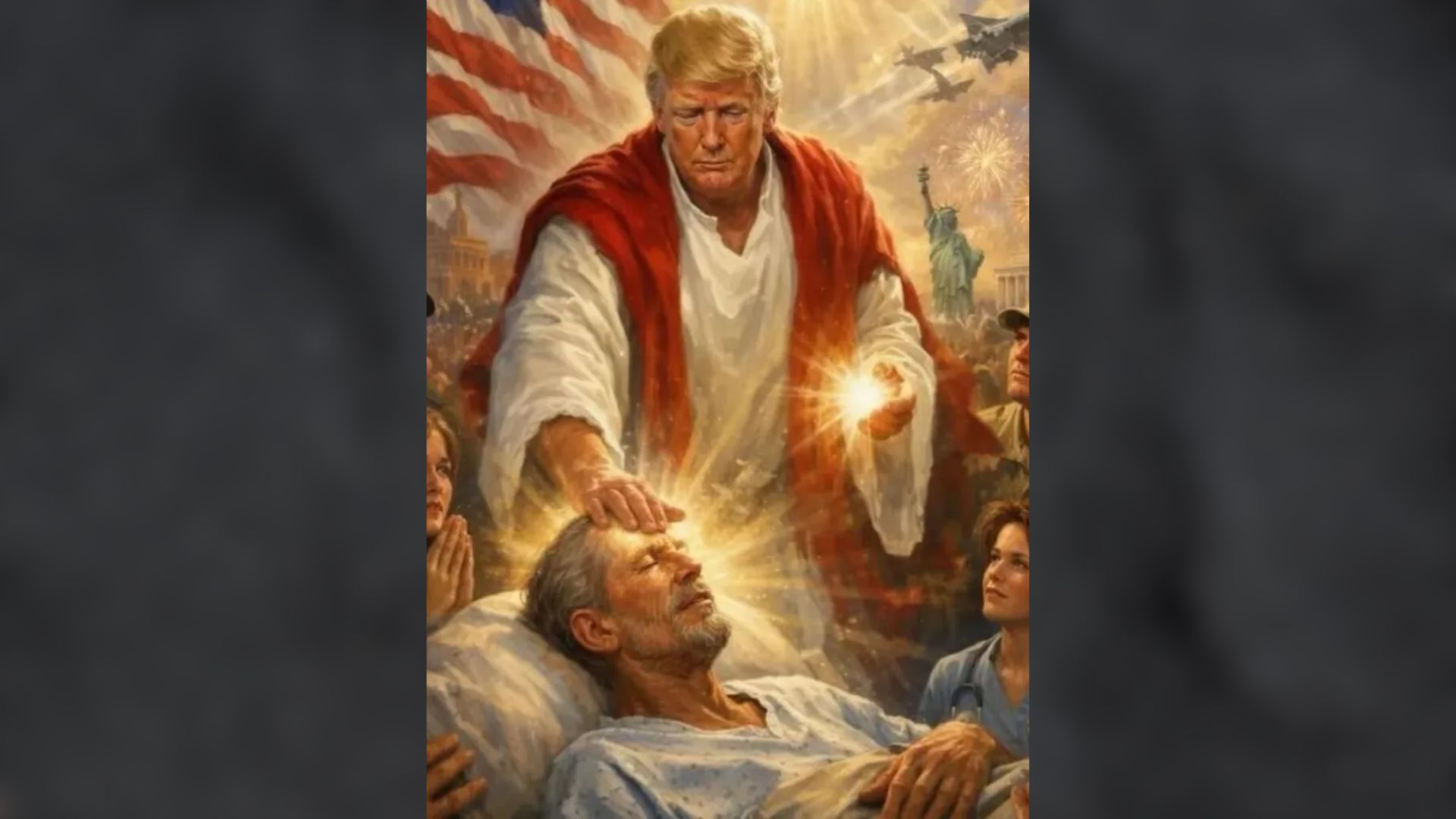 A sharp public reaction is forming around the way religion has been pulled into the center of President Donald Trump’s political messaging and the administration’s handling of the Iran war, according to a new Washington Post-ABC News-Ipsos poll.
