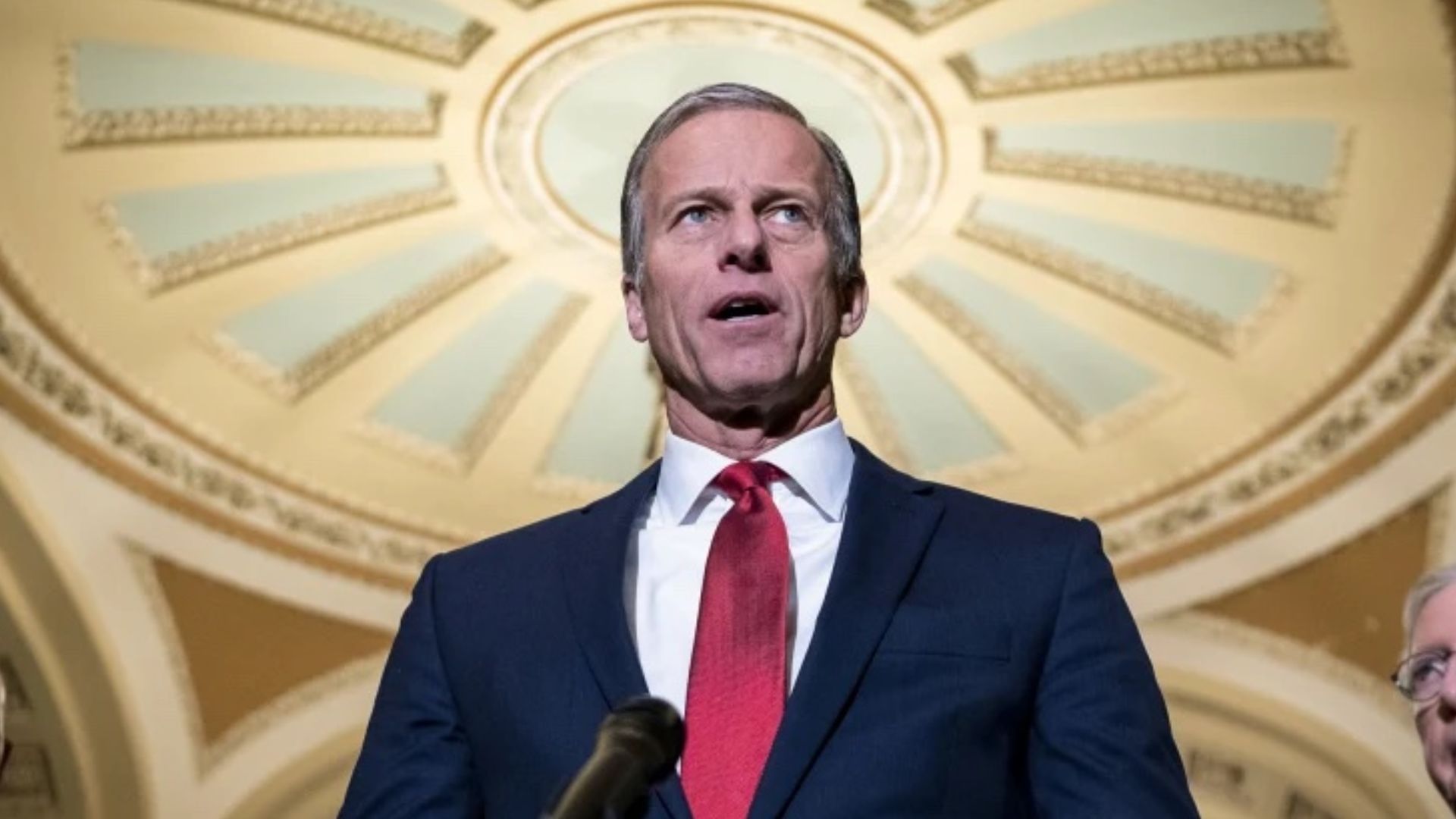 Trump pressed Thune to remove MacDonough after she ruled that Republicans could not include funding tied to the ballroom project in a party-line budget bill as the provision was written.