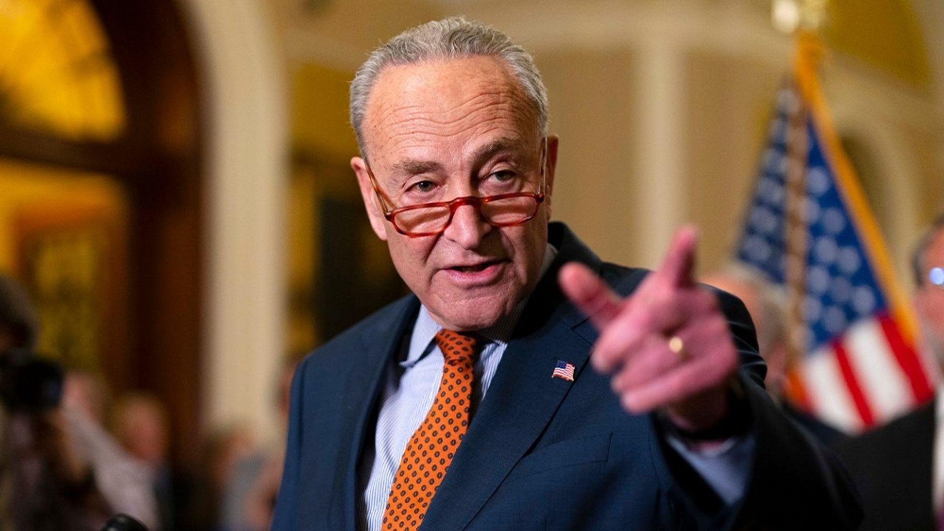 A Republican effort to move roughly $1 billion in White House security funding through a fast-track Senate bill has hit a wall, and two prominent Democratic Senators, Chuck Schumer of New York and Adam Schiff of California, celebrated the win.