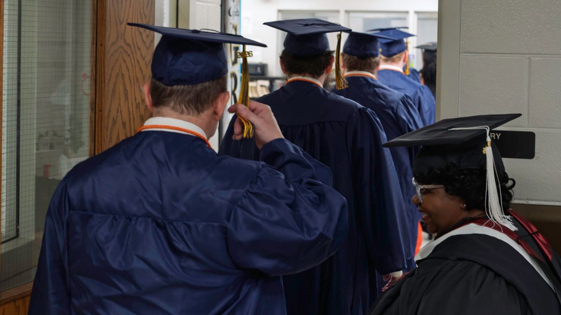 Inside the Florence County Detention Center last week, a place usually defined by rules and routine paused for something different: a graduation.